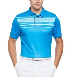 🆕 PGA Tour Men's Athletic Fit UPF 50 Golf Polo -Hawaiian Surf- size XL